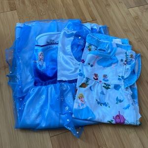2 Disney Princess Nightgowns